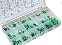 Набір зелених ущільнювальних кілець (Green O-Ring) — 300 шт. /18 розмірів, фото 2