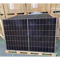 Монокристалічна сонячна панель JA Solar JAM54D40-455/LB 455Wp, (Bifacial Double Glass Mono BLACK FRAME), фото 3