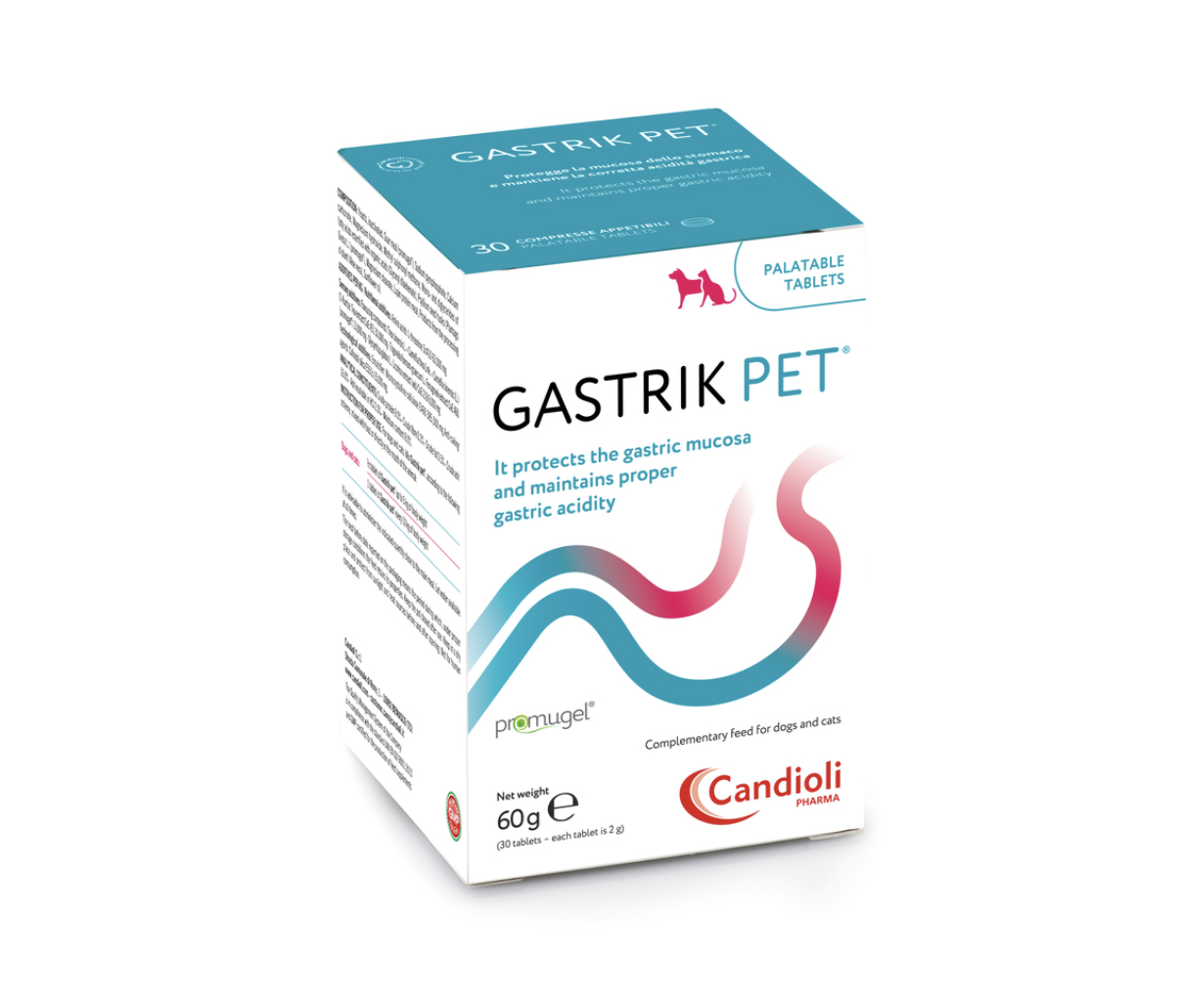 Gastrik Pet Гастрік Пет 30таб Гастропротектор Candioli, фото 1