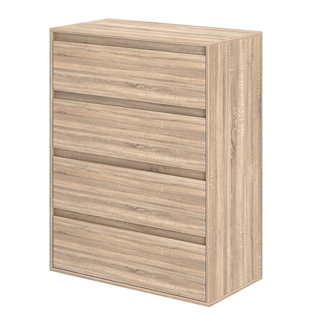 Комод Light 4 Дуб сонома 81x102x42.5 см ТМ Art In Head