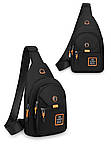 Новий стиль Барсетка сумка-слінг на груди для плече Унісекс ОПТ, фото 4