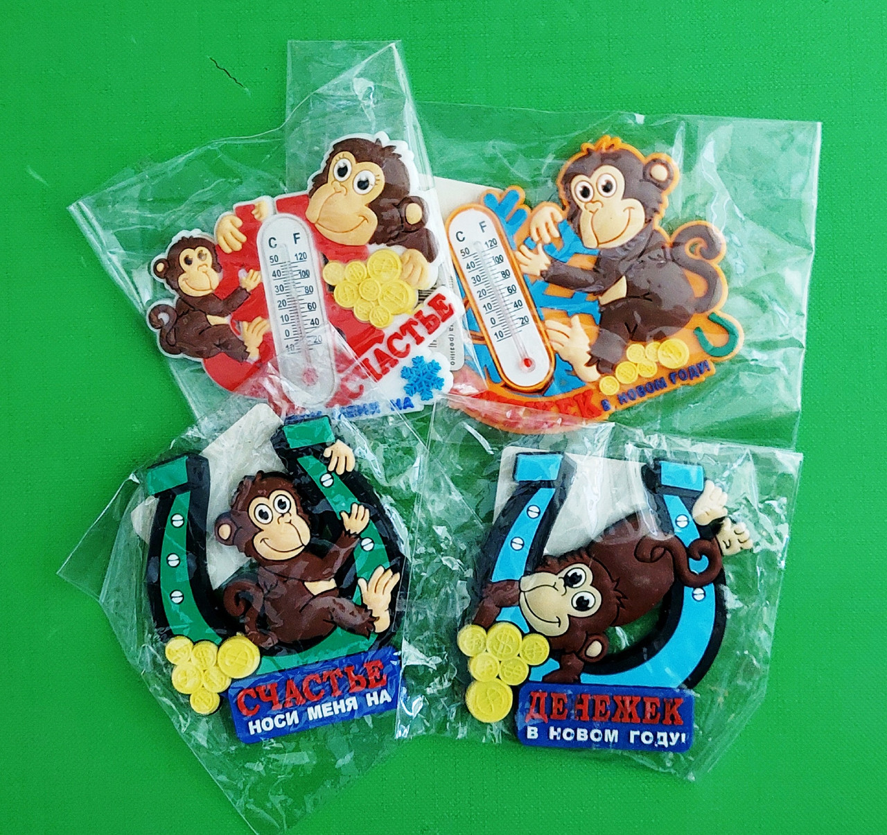 Магніт рік мавпи (гумові)