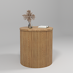 Журнальний стіл "Батл" з натуральної деревини ясеня