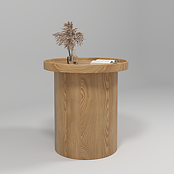 Журнальний стіл "Борд" з натуральної деревини ясена