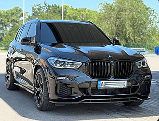 Спліттер BMW X5 G05 M Sport тюнінг обвіс елерон (V1)