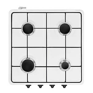 Портативна настільна газова-плита на 4 конфорки NURGAZ NG-3001/1758 4 конфорки Білий (JS), фото 2