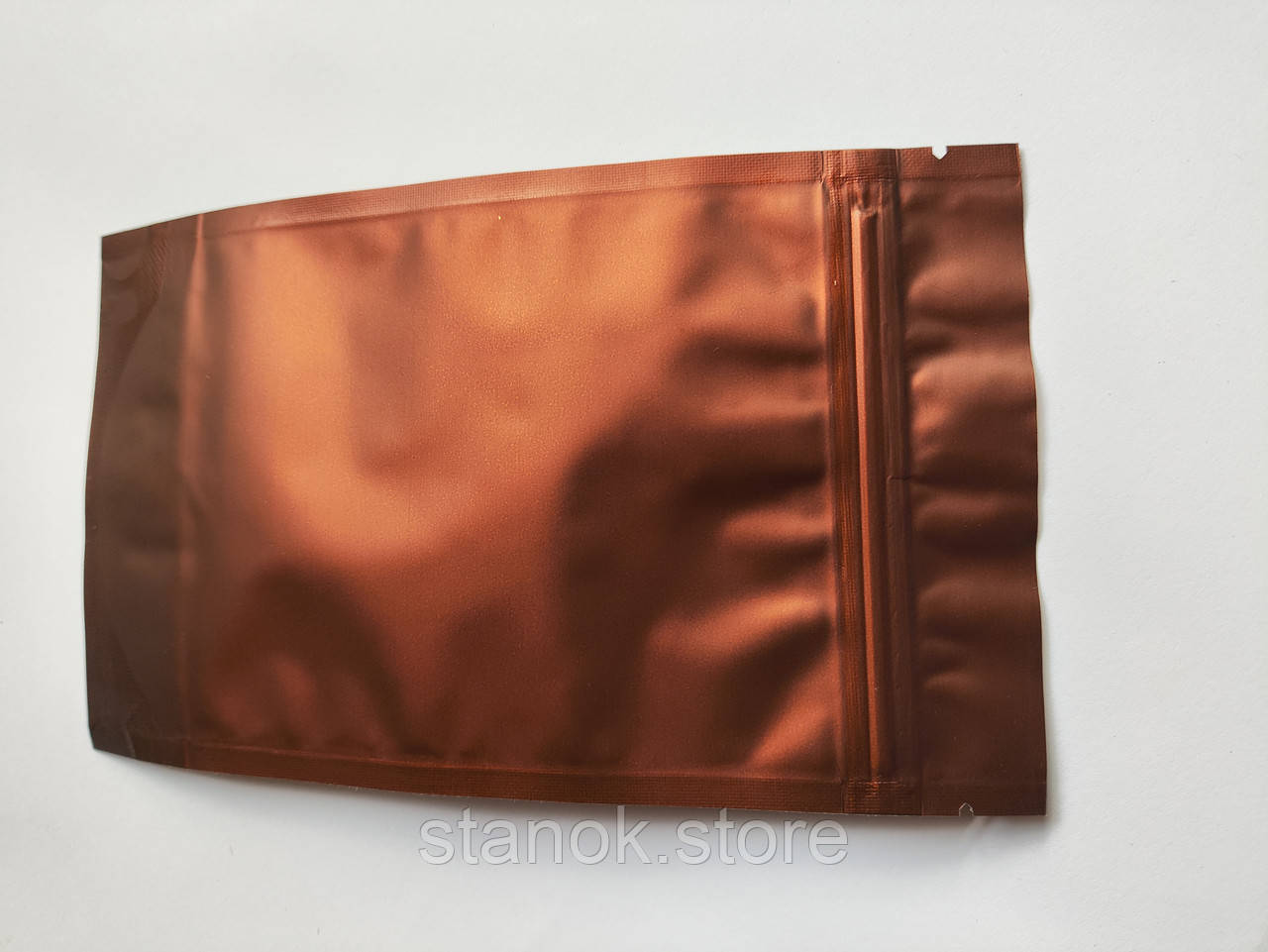 Дой-пак 100*170 (50 г) БРОНЗОВИЙ zip-замок, фото 1