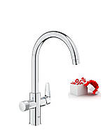 Змішувач для кухні Grohe Blue Pure BauCurve для подачі технічної і фільтрованої води (30580000)