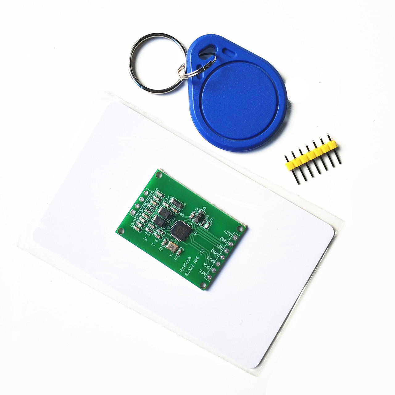 RFID зчитувач MFRC522 (міні-версія) 13.56 МГц + карти S50 + штирі