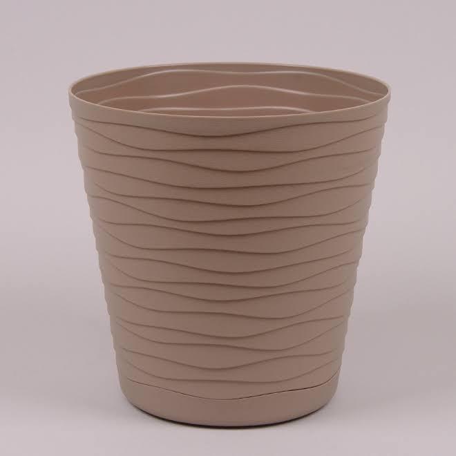 Пластиковий горщик для рослин (квітів) Теді 3,5л