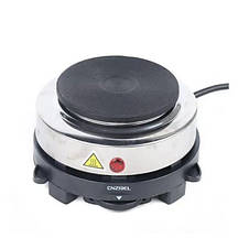 Настільна багатофункціолнальна електро-плита з чавунною поверхі AD-500W/1650 (JS), фото 2