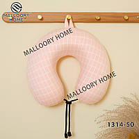 М'яка подушка-підголівник для шиї дорожня рогалик ортопедична для подорожей меморі.