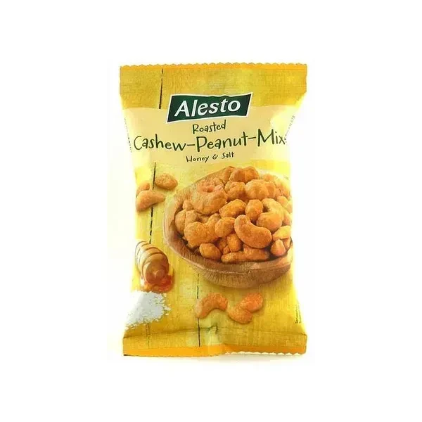 Горіхи Alesto Mix Cashew-Peanuts Honey Salt Кеш'ю та Арахіс з медом і сіллю 200 г