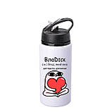 Пляшка для води з друком "ВлаDick" (27978), фото 2