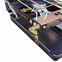 Портативна складна газова плита-гриль з п'єзопідпалом для кемпінгу 1882 (JS), фото 4