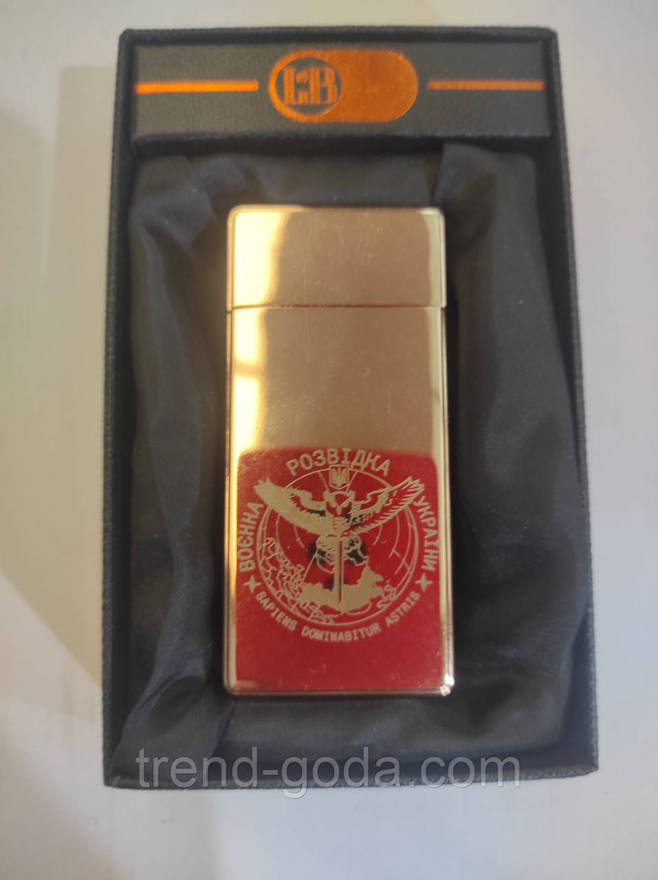 Електрична запальничка дугова usb Електронна сенсорна Юсб запальничка з Українською символікою, фото 1