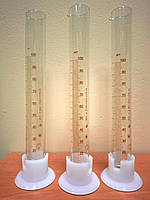 Мірний циліндр 3-100-2 (карт. точності 2) ГОСТ 1770-74 на пластиковій основі (Україна)