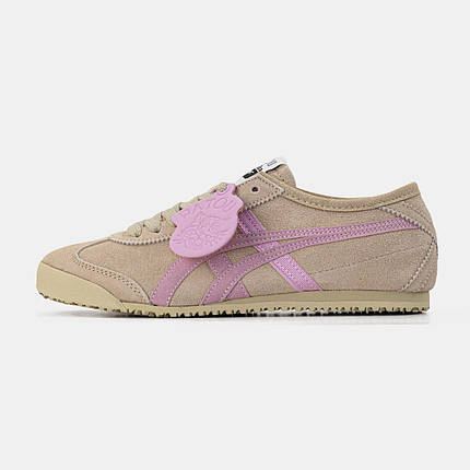 Жіночі кросівки Asics Onitsuka Tiger Mexico 66 Beige Pink | Затишок та елегантність, фото 1