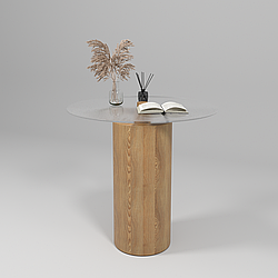 Журнальний стіл "Сферо" з натуральної деревини ясена