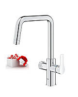 Змішувач для кухні Grohe Blue Pure Eurosmart під зворотний осмос, хром (30583000)