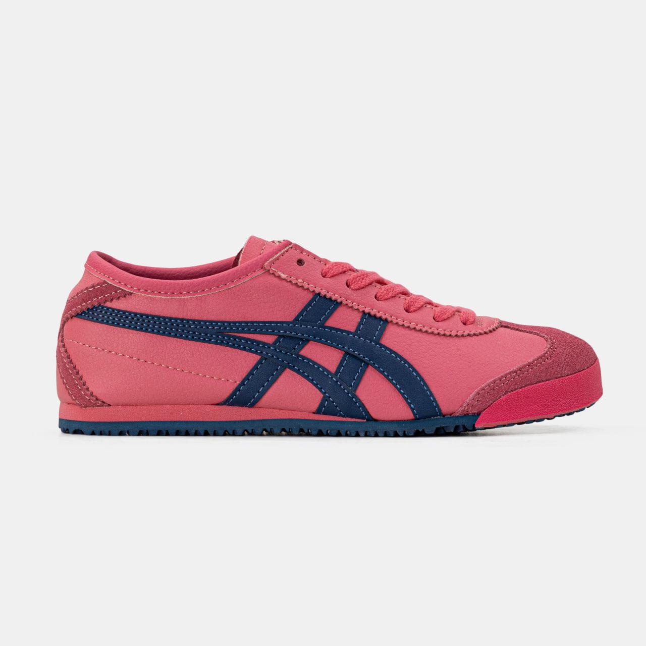 Жіночі кросівки Asics Onitsuka Tiger Mexico 66 Pink Blue | Легкість та яскравість