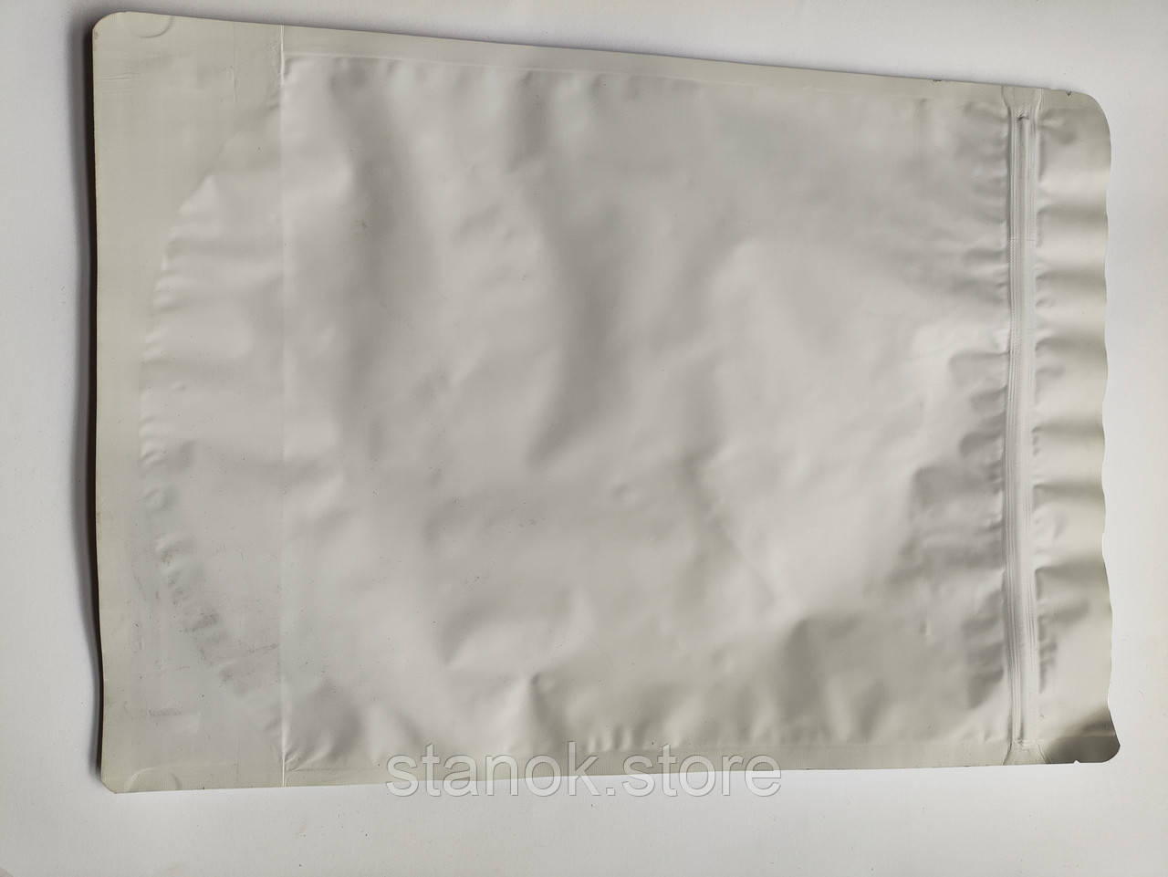 Дой-пак 250*350 білий (1000г) + zip-замок, фото 1