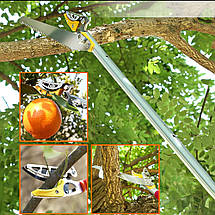 Телескопічна садова пилка-секатор 1905 для роботи на великій висоті, 1,8–3 м (JS), фото 4