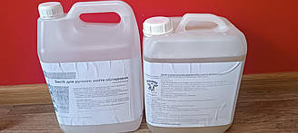 Набір для ручного миття (кислотне та лужне) обладнання 5л+5л для бідонів, такий як охолоджувачі