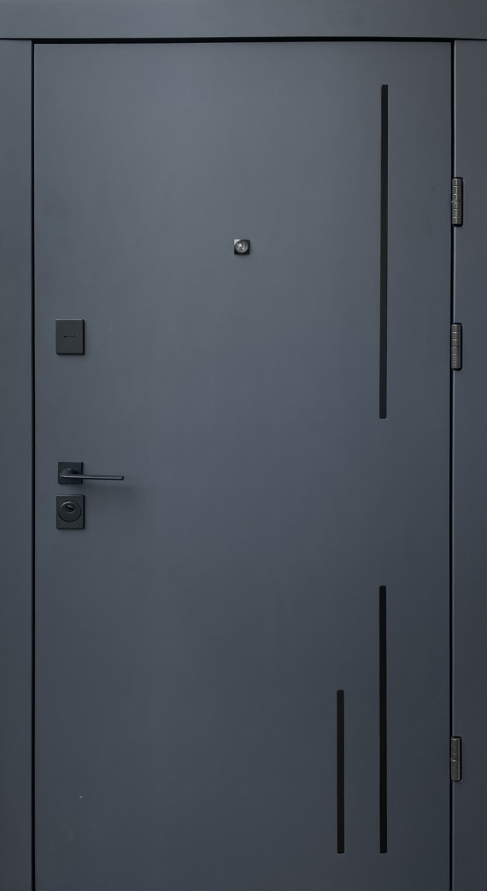 Двері квартирні, QDoors, модель Тріоні-АК, комплектація Преміум, замки KALE