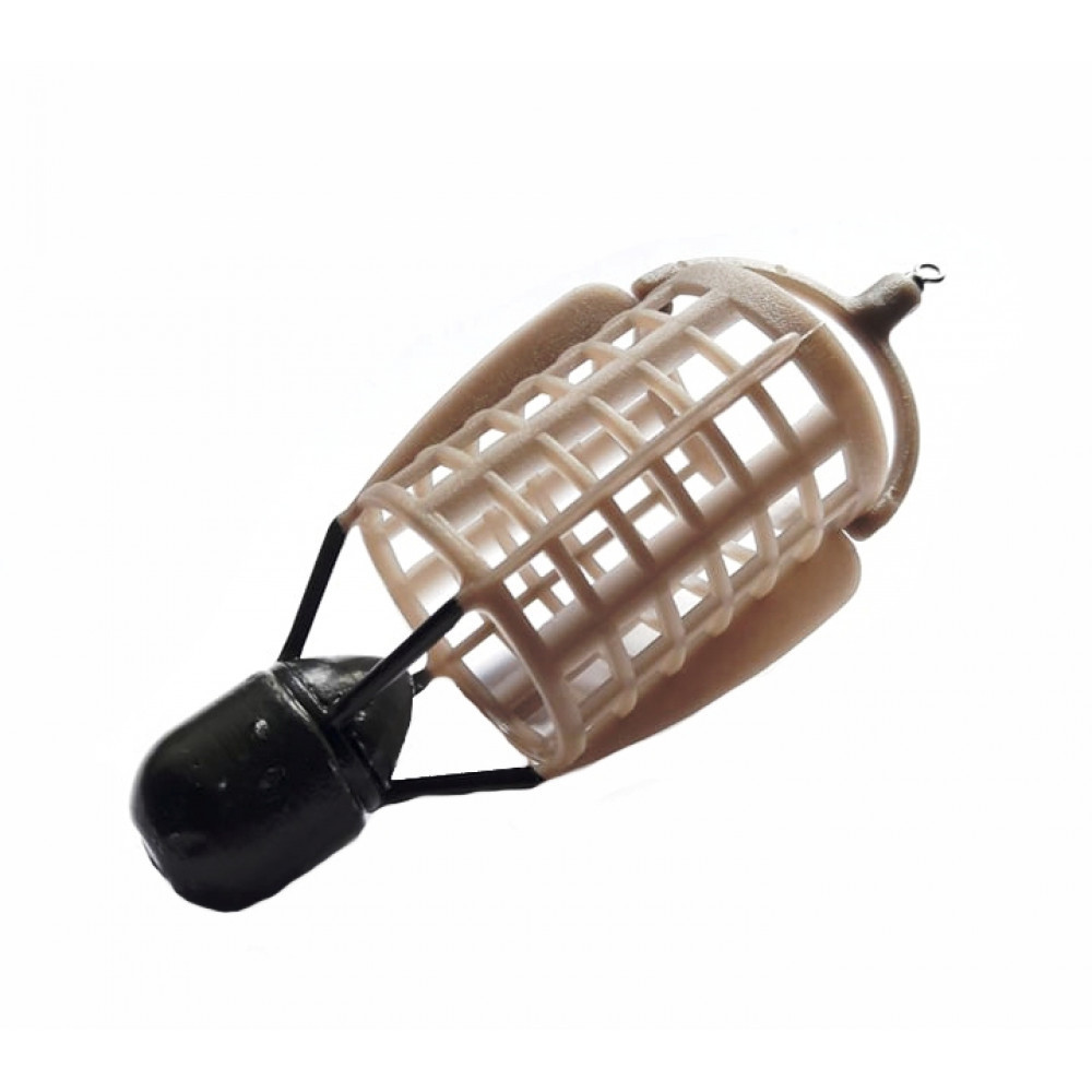 Годівниця фідерна Feeder Sport Передньонавантажена P1-50г сітка 4,8см Ø3,0см,Р1-50, фото 1