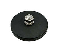 Неодимовий магніт D66 в гумовій оболонці з болтом