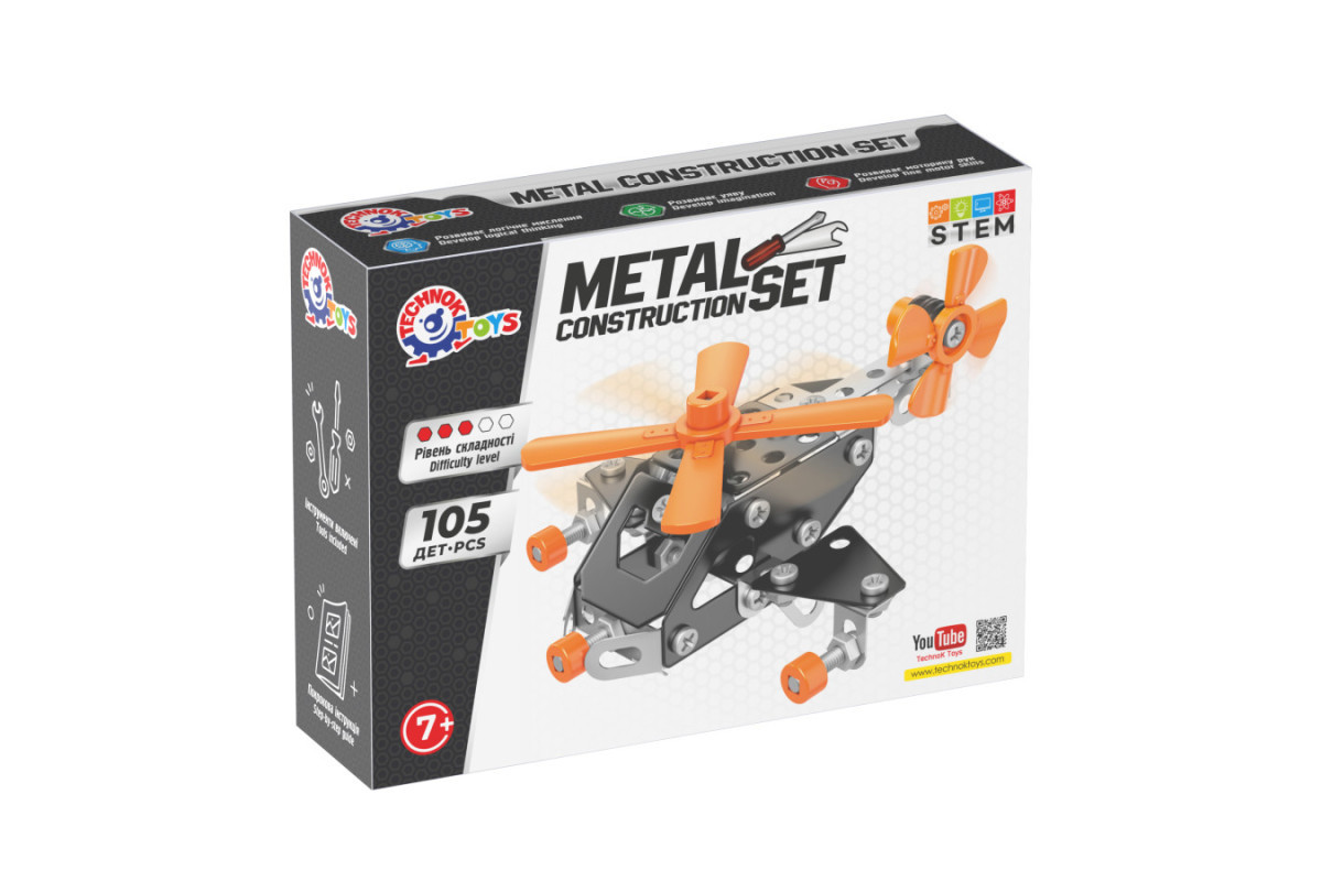 Іграшка "Конструктор металевий ТехноК", арт.0143