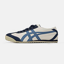 Жіночі кросівки Asics Onitsuka Tiger Mexico 66 Beige Blue — легкість та елегантність у кожному кроці, фото 2