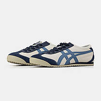 Жіночі кросівки Asics Onitsuka Tiger Mexico 66 Beige Blue — легкість та елегантність у кожному кроці, фото 4