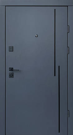 Двері квартирні, QDoors, модель Крос-Ак, комплектація Ультра, фото 1