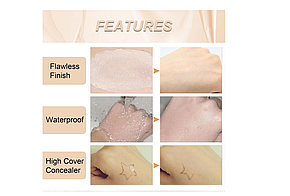 Тональний засіб Colour-Changing Liquid Foundation SPF 15, Amazon, Німеччина, фото 2