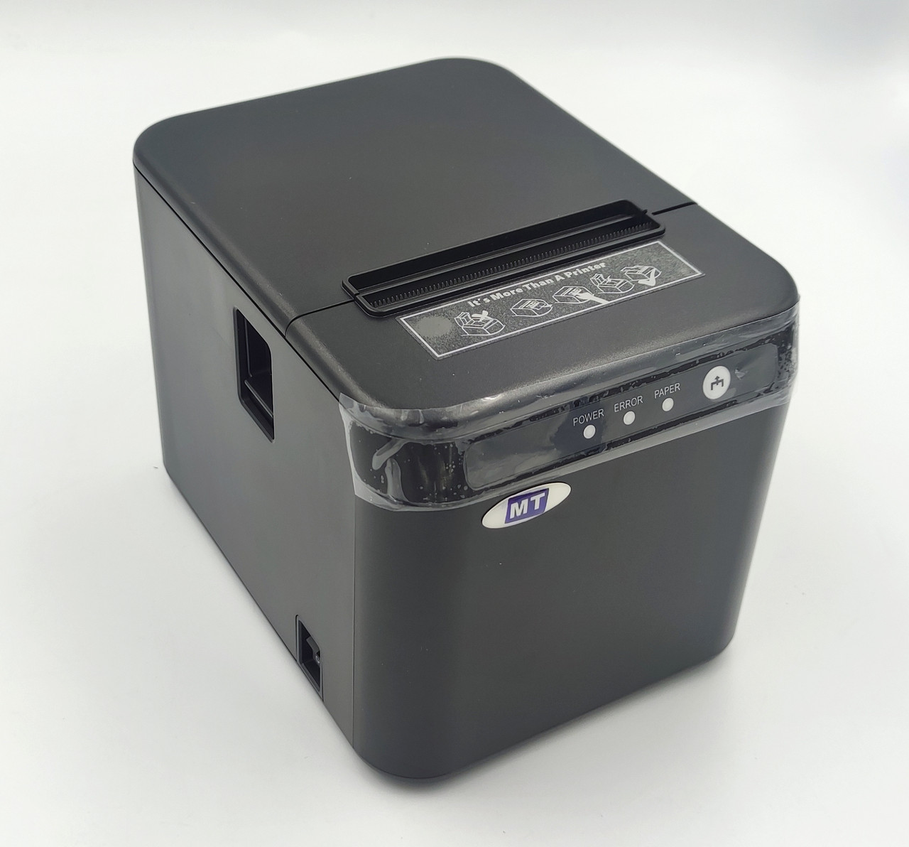Опт та роздріб Mobitehnika MT-Q821 USB принтер чеків з автообрізанням чека термопринтер 80мм чорний, фото 1