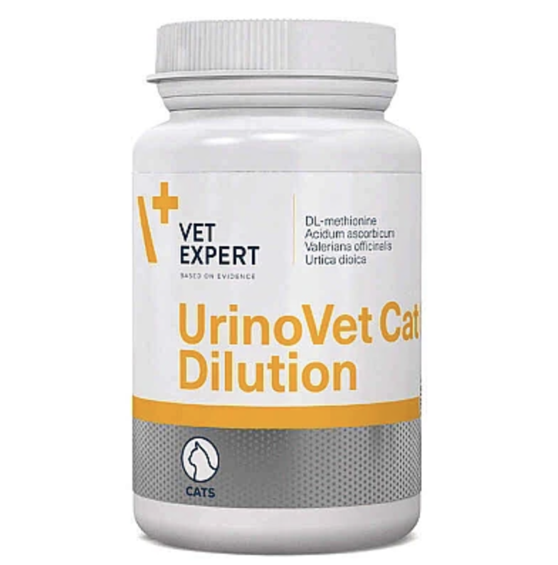 UrinoVet Cat Dilution УріноВет Кет Ділюшн - підтримка та відновлення функцій сечової системи кішок 45 капс., фото 1