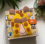 Розвивальна м'яка книжка Бізіборд для малюків 64654, фото 4