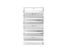 Тумба під взуття 3Д   Raffy RY2 Accord  білий платиновий, фото 2