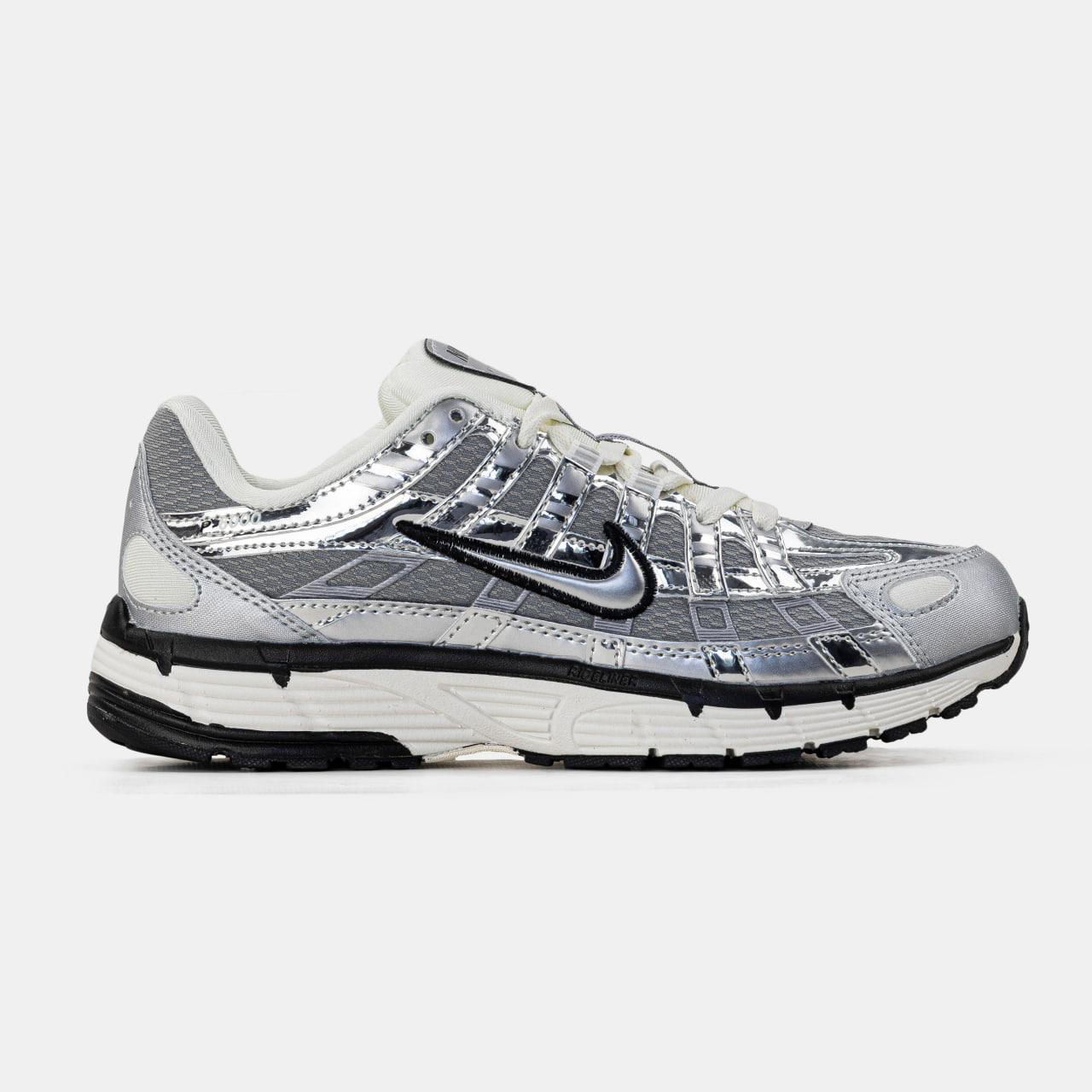 Жіночі кросівки Nike P-6000 Platinum Iron Ore Grey Silver | Зручні для вулиці та зали