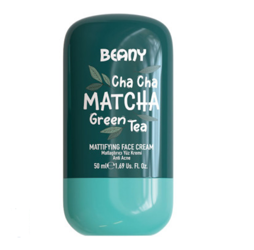 Матуючий крем для обличчя "Матча" Beany, 50 мл, фото 1