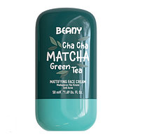 Матуючий крем для обличчя "Матча" Beany, 50 мл