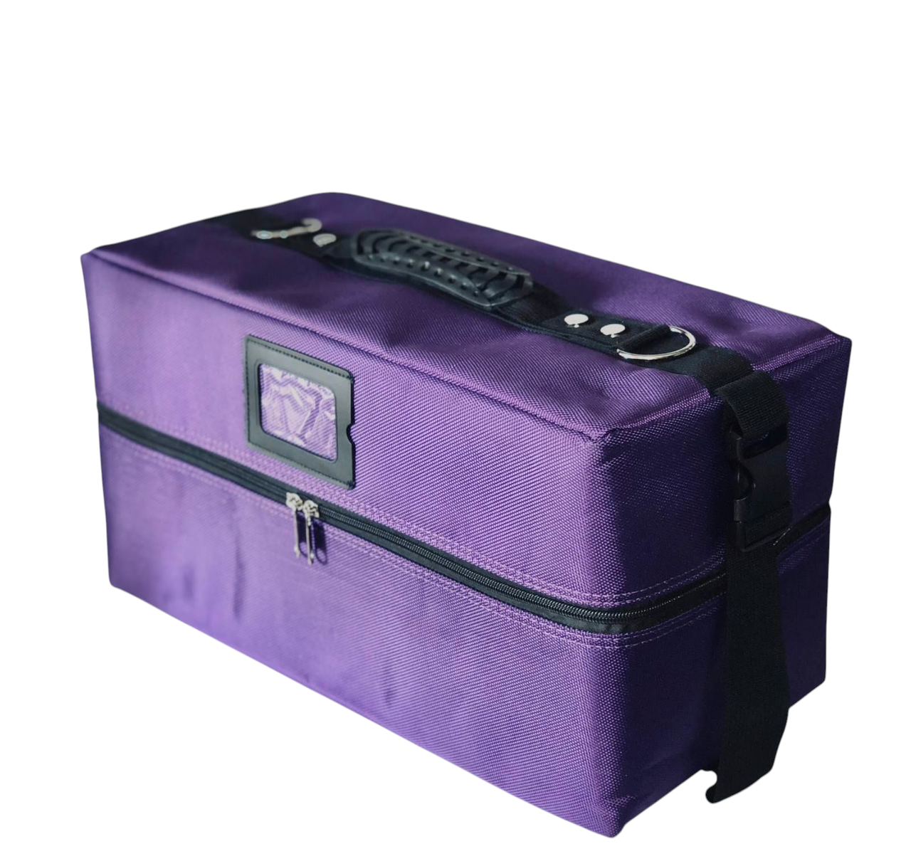 Професійний кейс Beauty-майстри з висувними полицями, колір бузковий