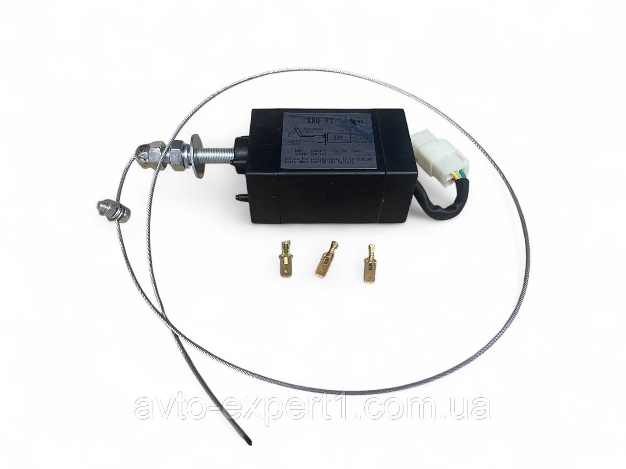 Датчик зупинки двигуна (глушилка соленоїд) 24V XHQ-PT, фото 1