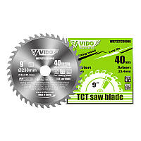 Диск пильний по дереву Vido WD71231230040 230*25.4 мм*40T