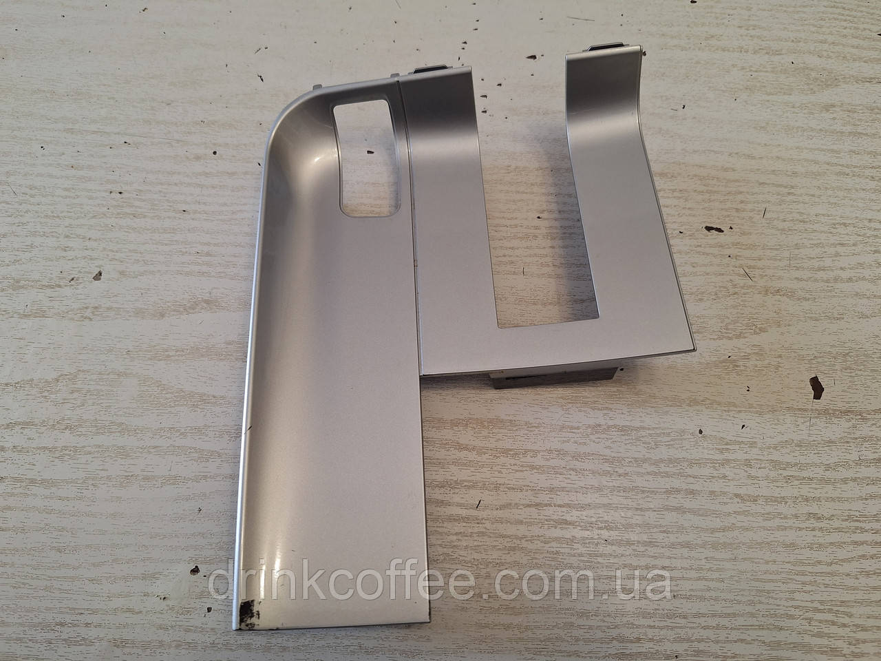 Лицьова накладка на корпусну панель для кавомашини Saeco/Philips EP3246_4 б/у сіра, фото 1