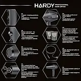Професійний фен для волосся Sway Hardy 2400 Вт з іонізацією і 2 концентраторами, фото 6