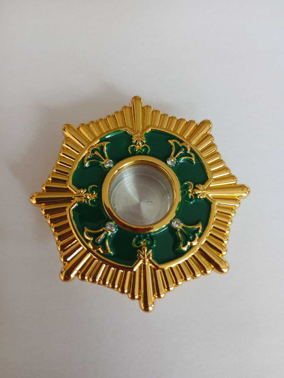 Мощевики для святих мощей, діаметр 5,5 см (Греція), фото 1