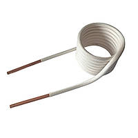 Индукционная катушка (спираль, Φ6mm, диам. 62мм) в изоляции медная трубка водяное охлаждение ZVS